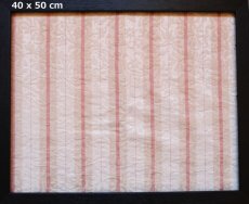 画像1: 「J即納」はぎれ70×50：ストライプ・エリス（ピンク・ベージュ）色番05 (1)