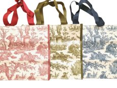 画像11: 「J即納」ショッピング・エコバッグ：トワルドジュイ美術館オリジナル（オフランド・ア・ラムール/内ポケット付き）3色 (11)