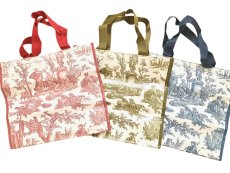 画像10: 「J即納」ショッピング・エコバッグ：トワルドジュイ美術館オリジナル（オフランド・ア・ラムール/内ポケット付き）3色 (10)