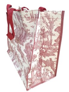 画像9: 「J即納」ショッピング・エコバッグ：トワルドジュイ美術館オリジナル（オフランド・ア・ラムール/内ポケット付き）3色 (9)