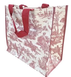 画像8: 「J即納」ショッピング・エコバッグ：トワルドジュイ美術館オリジナル（オフランド・ア・ラムール/内ポケット付き）3色 (8)