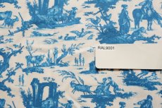 画像14: 「移動中」はぎれ75×49：SAJOU田園の喜び（ブルー） (14)