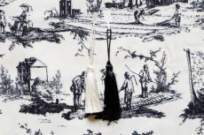 画像16: 「J即納」はぎれ75×49：SAJOU工場の仕事（黒） (16)
