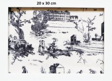 画像4: 「J即納」はぎれ75×49：SAJOU工場の仕事（黒） (4)