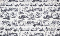 画像5: 「J即納」はぎれ75×49：SAJOU工場の仕事（黒） (5)