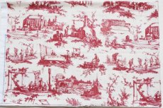 画像1: 「J即納」はぎれ75×49：SAJOU工場の仕事（ボルドー） (1)