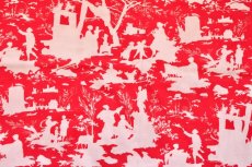 画像6: 「J即納」はぎれ75×49：SAJOUオフランド・ア・ラムール（オンブルシノワーズ・赤） (6)
