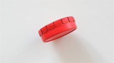 画像4: 「移動中/F在庫」直径約4.5cmトワルドジュイ缶小物入れ（オフランド・ア・ラムール、赤） (4)
