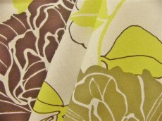 画像6: 「J即納」廃盤はぎれ140×50：フロレゾン（ブラウン・グリーン） (6)