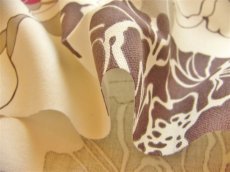 画像6: 「F在庫」廃盤はぎれ140×50：フロレゾン（赤・グレイ） (6)