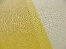 画像3: 「移動中」はぎれ80×50：撥水加工テンダンス（イエロー・クリーム） (3)