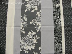 画像10: 「J即納/F在庫」はぎれ70×50：ボヘミアン（グレイ） (10)