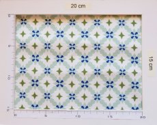 画像4: 「J即納」廃盤はぎれ70×50：クラヴァット（ブルー、グリーン） (4)