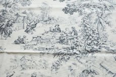 画像14: 「J即納」はぎれ70×50：STOF村人の踊り（黒） (14)