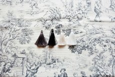 画像16: 「J即納」はぎれ70×50：STOF村人の踊り（黒） (16)