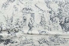 画像8: 「J即納」はぎれ70×50：STOF村人の踊り（黒） (8)