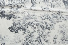 画像9: 「J即納」はぎれ70×50：STOF村人の踊り（黒） (9)