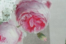 画像11: 「F在庫」はぎれ70×50：ハイドランジア・ローズ（ピンク・グレイ・グリーン） (11)