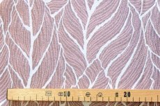 画像3: 「F在庫」廃盤はぎれ70×50：サンデーモーニング（ジャカード、オールドローズ） (3)