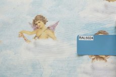 画像17: 「F在庫」はぎれ70×50：天使の奏で（パステルブルー） (17)
