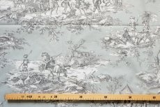 画像4: 「F在庫」はぎれ70×50：水の物語（グレイベース） (4)