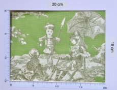画像5: 「J即納」はぎれ70×50：水の物語（ピスタチオベース） (5)