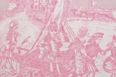 画像17: 「取寄せ」布：水の物語（ピンクベース、キャンバス） (17)