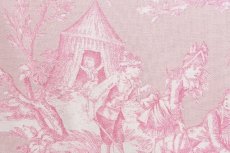 画像13: 「取寄せ」布：水の物語（ピンクベース、キャンバス） (13)