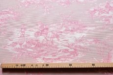 画像3: 「取寄せ」布：水の物語（ピンクベース、キャンバス） (3)