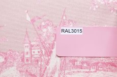 画像6: 「取寄せ」布：水の物語（ピンクベース、キャンバス） (6)