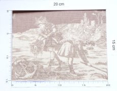 画像2: 「F在庫」廃盤はぎれ70×50：水の物語（ベージュベース） (2)