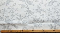 画像3: 「移動中」はぎれ75×50：tdjメザンジュ（アイボリー麻地ベースグレイ） (3)