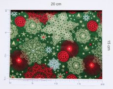 画像4: 「J即納」はぎれ70×50：ポプリン　クリストー・ド・ネージュ（グリーン） (4)