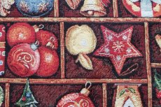 画像11: 「J即納」はぎれ70×50：ゴブラン織り カドー・ド・ノエル（マルチカラー） (11)