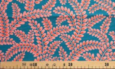 画像3: 「J即納」廃盤はぎれ70×50：ブルシュ（コットン、エメラルドグリーンベース） (3)