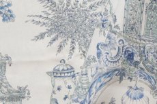 画像5: 「移動中」はぎれ70×48：サイアム（白ベースブルー） (5)