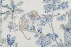 画像7: 「移動中」はぎれ70×48：サイアム（白ベースブルー） (7)