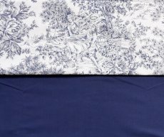 画像9: 「J即納」 はぎれ70×50：コットン無地ジキル（ネイビー） (9)