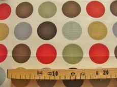 画像2: 「移動中」廃盤はぎれ68×50：スポット（シナモン） (2)