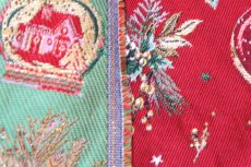 画像13: 「J即納」はぎれ70×50：クリスマスのスノードーム（ジャカード、赤ベース） (13)