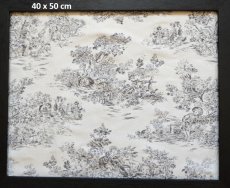 画像1: 「J即納」はぎれ70×48：tdjコリーヌ（ジャカード、グレイ） (1)