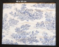 画像1: 「J即納」はぎれ70×48：tdjコリーヌ（ジャカード、ブルー） (1)