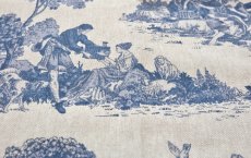 画像6: 「J即納」はぎれ70×50：tdjベルジェ（ベージュベースブルージーン） (6)