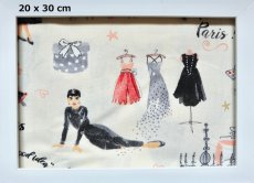 画像4: 「J即納/F在庫」はぎれ70×50：オードリー (4)