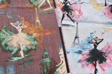 画像12: 「J即納」はぎれ75×49：ゴブラン織り プティットローブノワール・パリ (12)