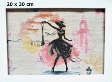 画像3: 「J即納」はぎれ75×49：ゴブラン織り プティットローブノワール・パリ (3)