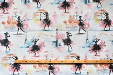 画像4: 「J即納」はぎれ75×49：ゴブラン織り プティットローブノワール・パリ (4)