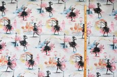 画像5: 「J即納」はぎれ75×49：ゴブラン織り プティットローブノワール・パリ (5)