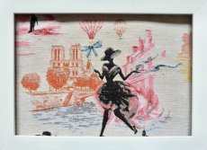 画像8: 「J即納」はぎれ75×49：ゴブラン織り プティットローブノワール・パリ (8)