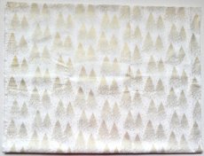 画像2: 「J即納」はぎれ70×50：雪降るクリスマス（ホワイトベースゴールド） (2)